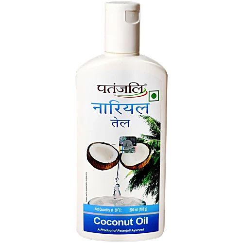Patanjali Coconut Oil, Free From Argemone Oil, 200 ml