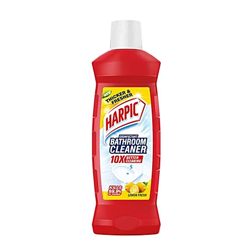 Harpic Disinfectant Bathroom Cleaner Liquid - Lemon Fresh, 500 ml