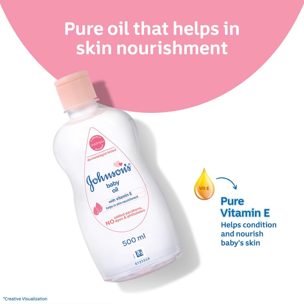 Johnson's Baby Oil 200ml