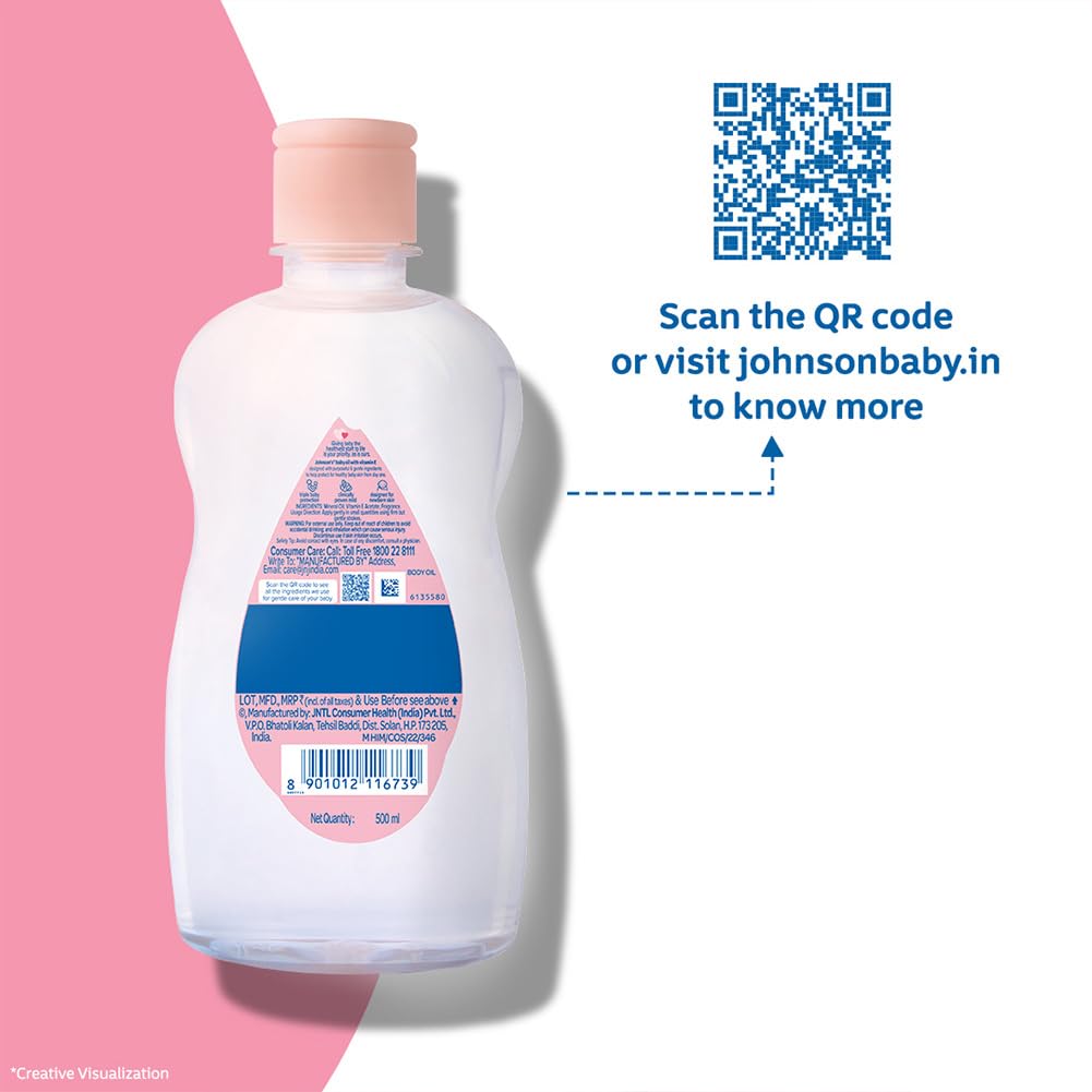 Johnson's Baby Oil 200ml