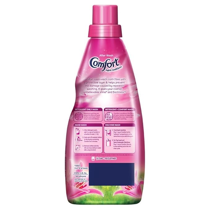 Comfort After Wash Lily Fresh Fabric Conditioner - 860 ml