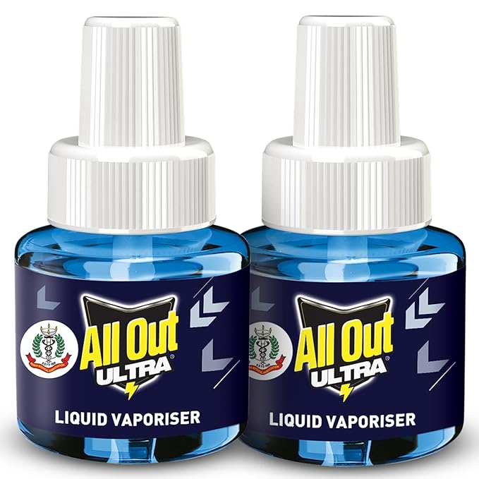 All Out Ultra Liquid Vaporizer, 2 Refills (45ml each)
