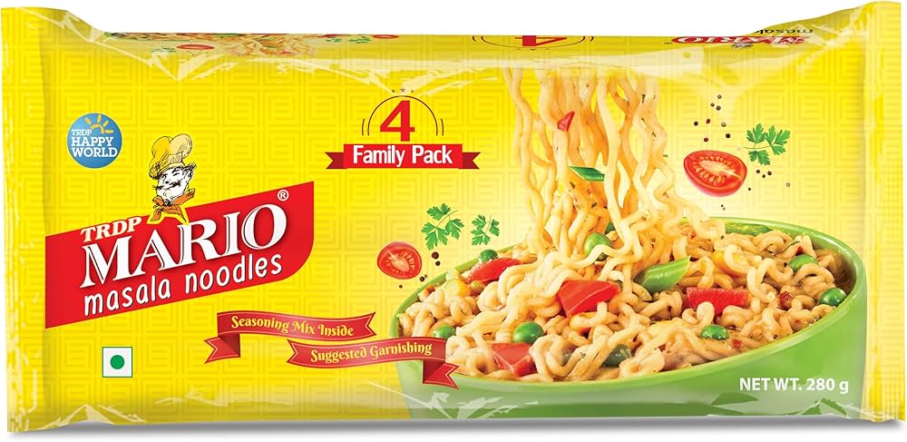 Mario Masala Instant Noodles Family Pack