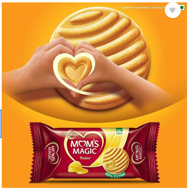 Sunfeast Mom's Magic Rich Butter Cookies Biscuit (197 g)