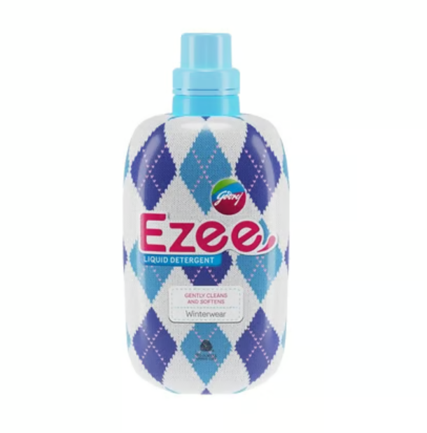 Godrej Ezee Woollen Liquid Detergent For Winterwear- Chiffon & Silks (500 g)