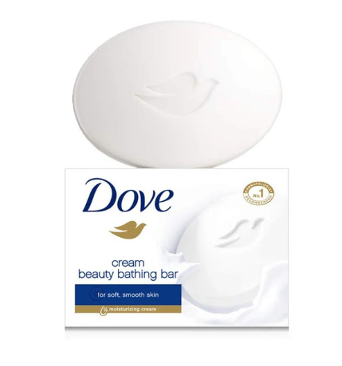 Dove Cream Beauty Bathing Bar, 2x50 g Multipack