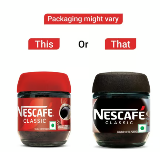 Nescafe Classic Instant Coffee Powder - 100% Pure Coffee 24g