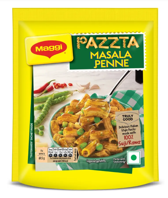Maggi PAZZTA Instant Masala Penne Pasta (69.5 g)