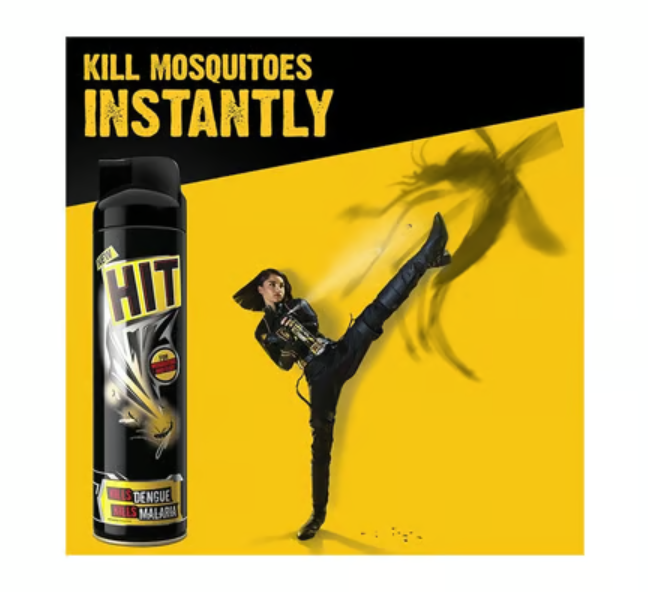Hit Spray Flies & Mosquito Repellent Spray 200ml