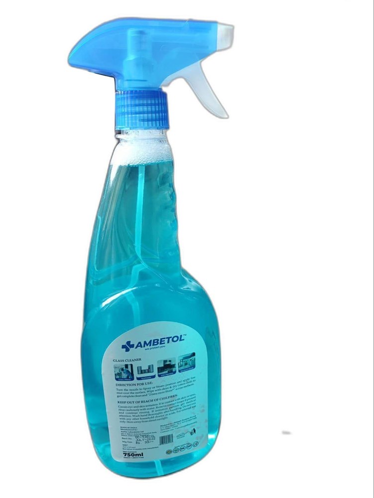 AMBETOL Glass Cleaner, Packaging Type: Bottle (750ML)
