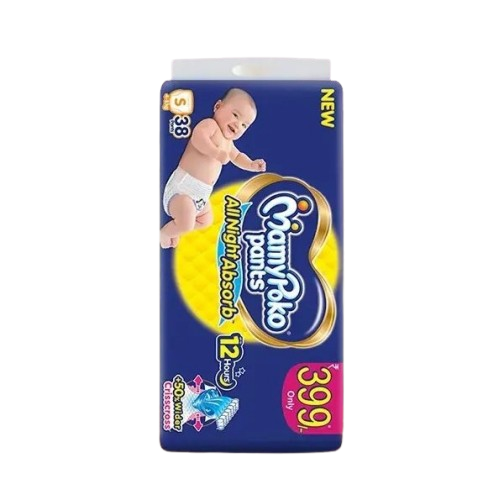 MamyPoko Pants Extra Absorb Diaper (S, 4-8 kg, 38 pieces)