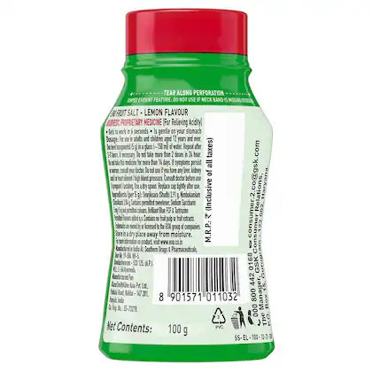 Eno Lemon Flavour Fruit Salt 100 g