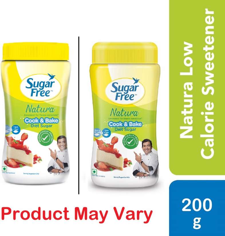 Sugar free Natura Diet Sugar Jar| Scientifically Proven & Tested Sweetener (200 g)