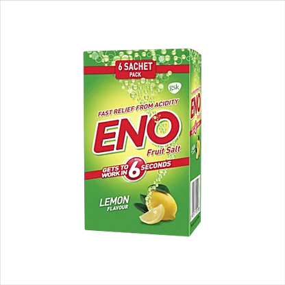 Eno Fruit Salt - Lemon, 30 g (Pack of 6)