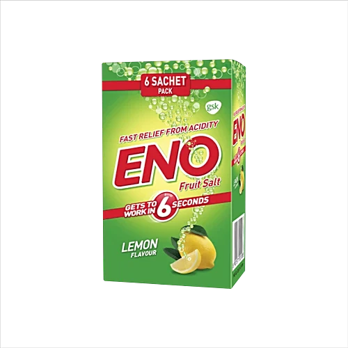 Eno Fruit Salt - Lemon, 30 g (Pack of 6)