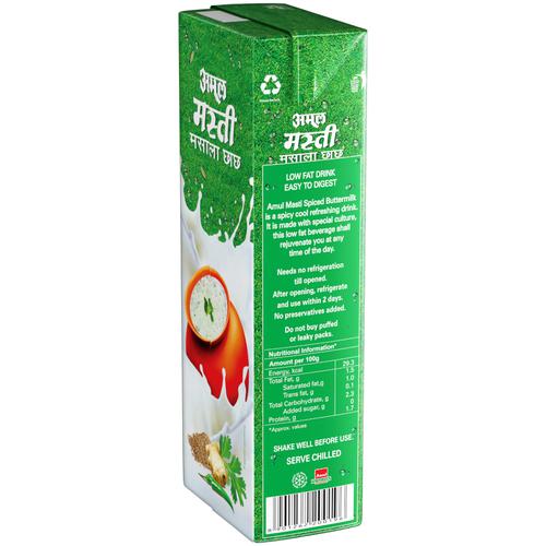 Amul Masti Buttermilk - Spice, 2 x 200 ml Multipack