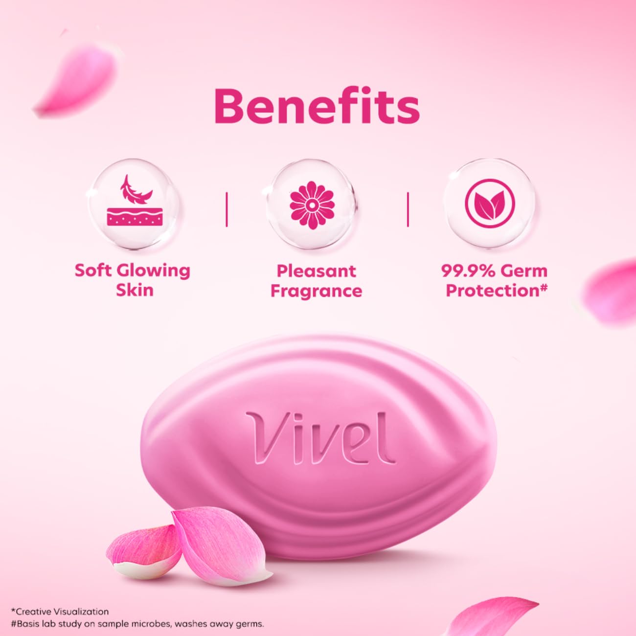 VIVEL LOTUS OIL & ALOE VERA SOAP BUY 4 GET 1 FREE 100G