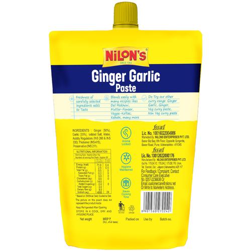 Nilon's Ginger Garlic Paste, 200 g
