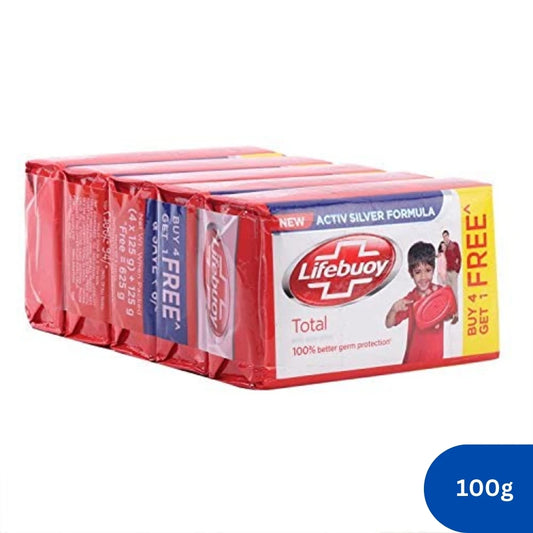 Lifebuoy Soap 100gm Set of 4+1