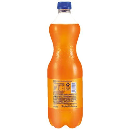 Fanta Soft Drink - Orange Flavoured, Refreshing, 750 ml PET Bottle