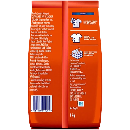 Tide Plus Detergent Washing Powder - Jasmine & Rose, 1 kg
