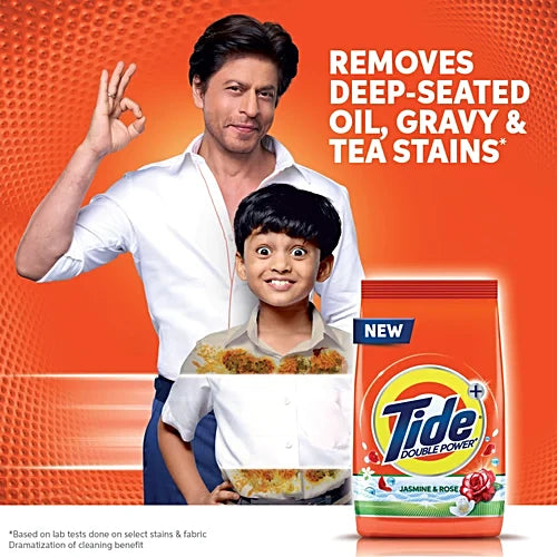 Tide Plus Detergent Washing Powder - Jasmine & Rose, 1 kg