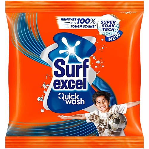 Surf Excel Quick Wash Detergent Powder, 500 g