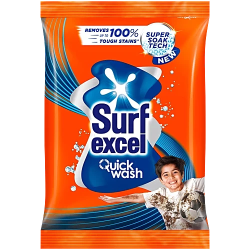 Surf Excel Quick Wash Detergent Powder, 1 kg