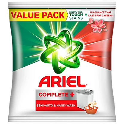 Ariel Complete Detergent Powder - Removes 100 Tough Stains In 1 wash, 4 kg