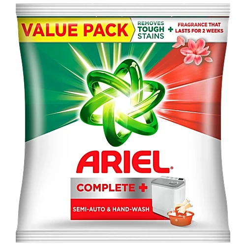Ariel Complete Detergent Powder - Removes 100 Tough Stains In 1 wash, 4 kg