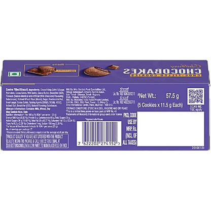 Cadbury Chocobakes ChocFilled Cookies