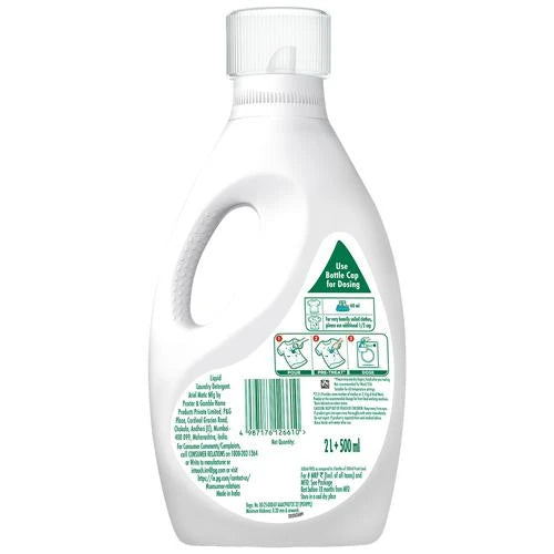 Ariel Liquid Detergent Front Load - Stain Removal In Washing Machine, 2 L (Get 500 ml Free)