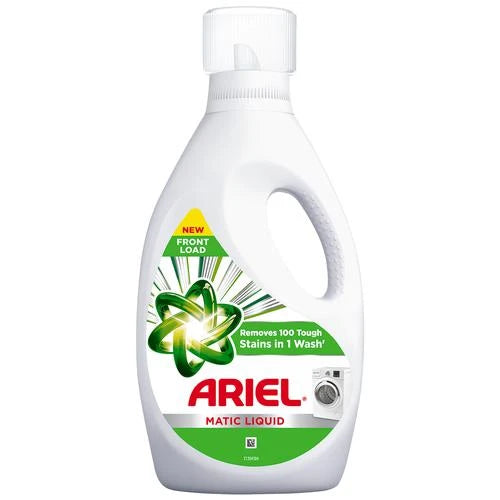 Ariel Liquid Detergent Front Load - Stain Removal In Washing Machine, 1 L