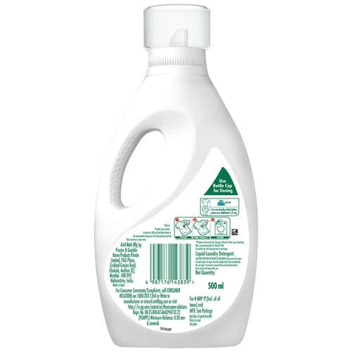 Ariel Liquid Detergent Front Load - Stain Removal In Washing Machine, 500 ml