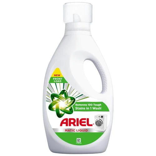 Ariel Liquid Detergent Front Load - Stain Removal In Washing Machine, 500 ml