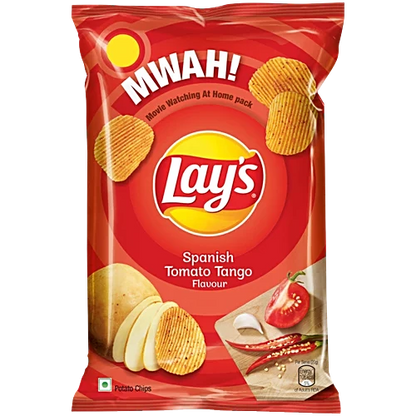 Lay's Spanish Tomato Tango Flavour Potato Chips, 67 g