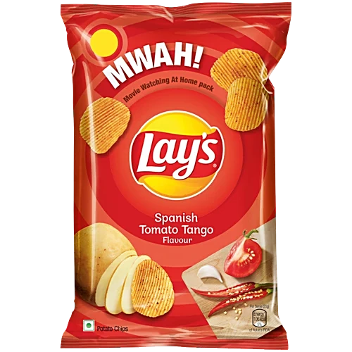 Lay's Spanish Tomato Tango Flavour Potato Chips, 67 g