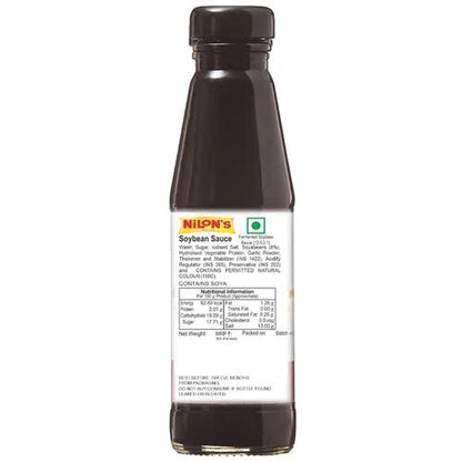 Nilon's Soya sauce, 180 g Bottle