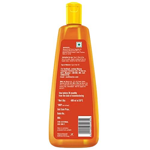 Nihar Naturals Mehendi Sarson Hair Oil, 400 ml