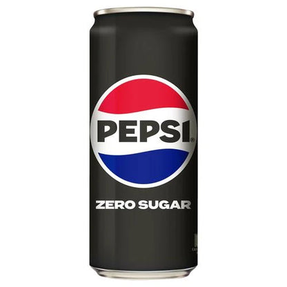 Pepsi Zero Sugar Soft Drink, 330 ml