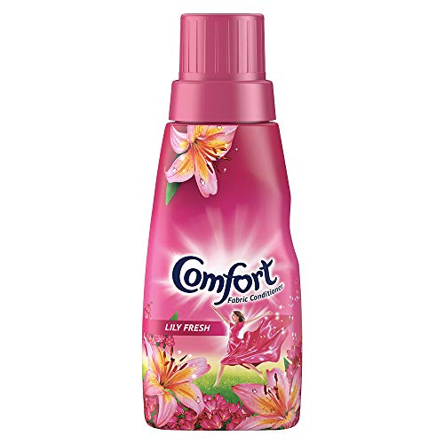 Comfort Fabric Conditioner Lily Fresh Pink Liquid , 210 ml