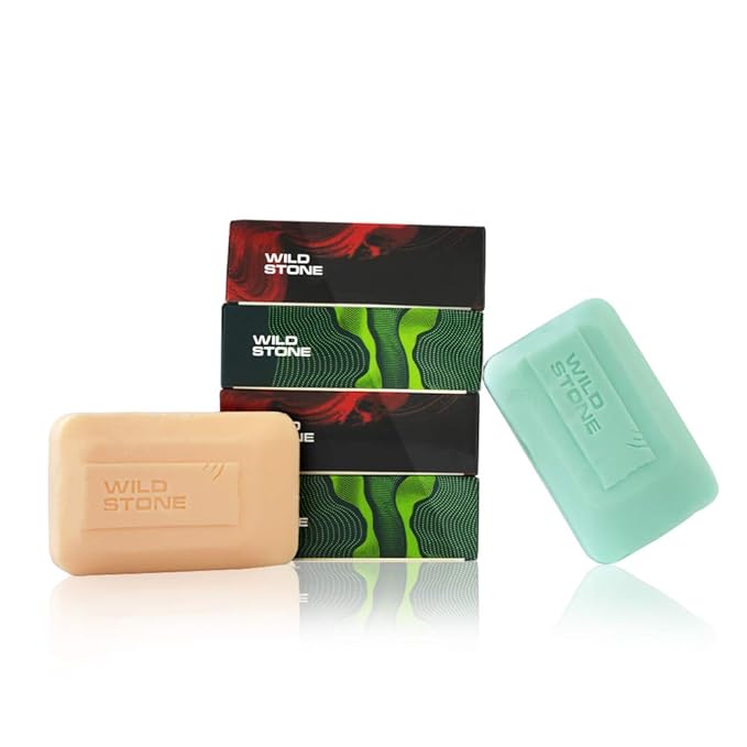 Wild Stone Soap Combo (3+1) for Men (125 g Each)