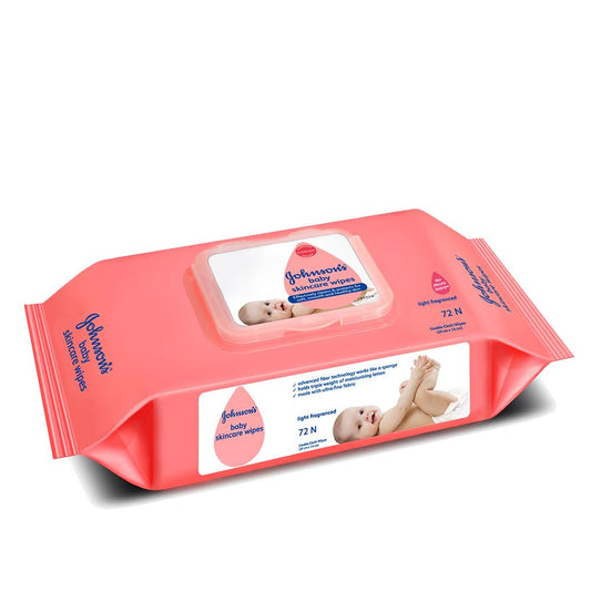 Johnson's Baby Wet Wipes (72 Wipes)