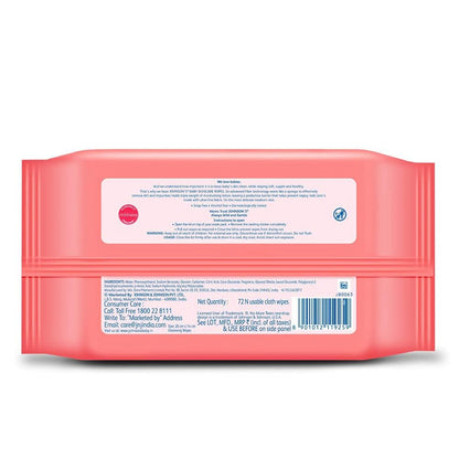 Johnson's Baby Wet Wipes (72 Wipes)
