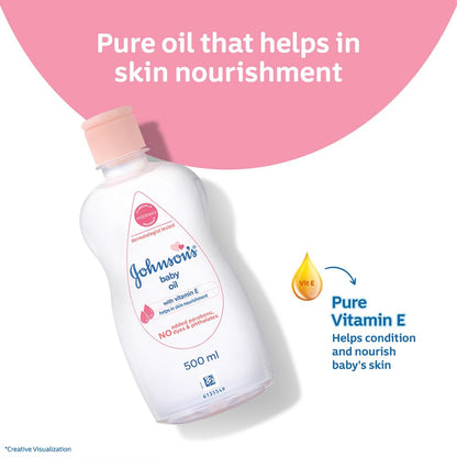 Johnson's Baby Oil 200ml