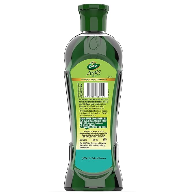 Dabur Amla Hair Oil - 450 ml