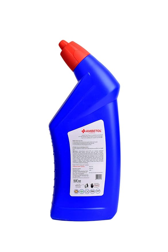 AMBETOL Toilet Cleaner Liquid Disinfectant 15X Protection 625ml