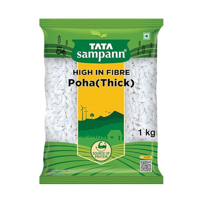 Tata Sampann High in Fibre Poha(Thick), 1kg