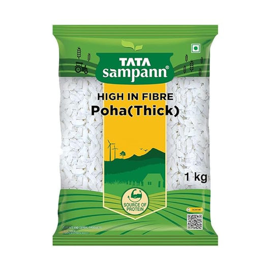 Tata Sampann High in Fibre Poha(Thick), 1kg