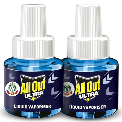 All Out Ultra Liquid Vaporizer, 2 Refills (45ml each)